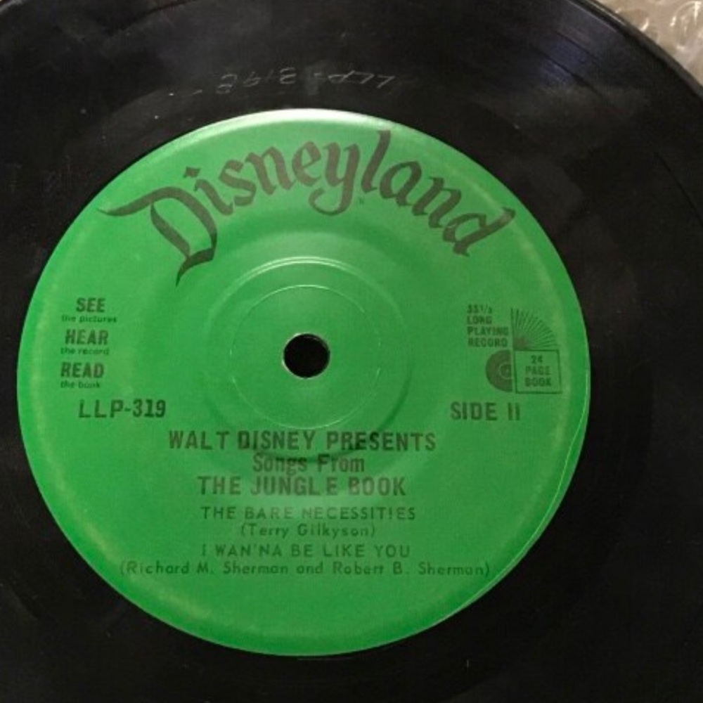 Vintage Disneyland Records